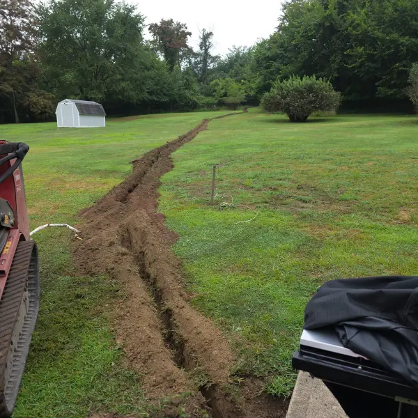 Long French Drain 