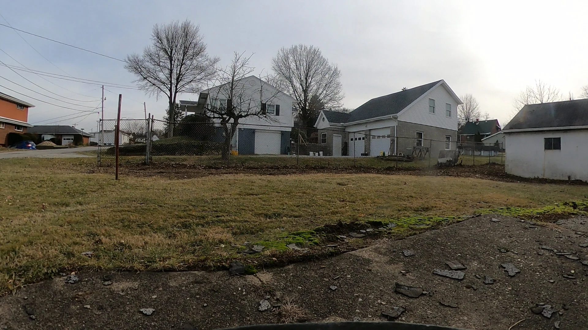 After — Fence line clean up